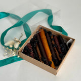 Small gift box of fruit leather and dried berries