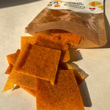 Tangerine apple fruit leather