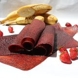 Strawberry & banana fruit leather