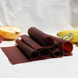 Strawberry & apple fruit leather