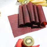 Strawberry & apple fruit leather