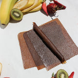 Banana & coffee fruit leather