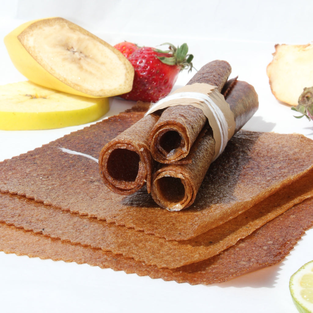 Banana & melon fruit leather