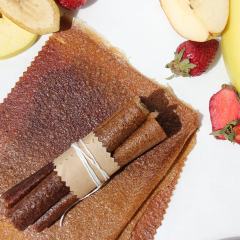 Banana & pineapple fruit leather
