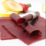 Raspberry & apple fruit leather