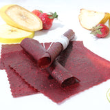 Raspberry & apple fruit leather