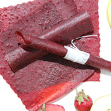 Raspberry & apple fruit leather