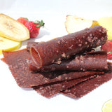 Grape & apple fruit leather with walnut