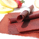 Redcurrant & apple fruit leather