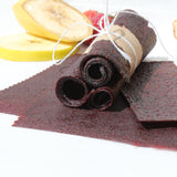 Blueberry & apple fruit leather