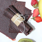 Blueberry & apple fruit leather