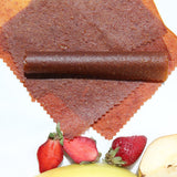 Sweet cherry & apple fruit leather